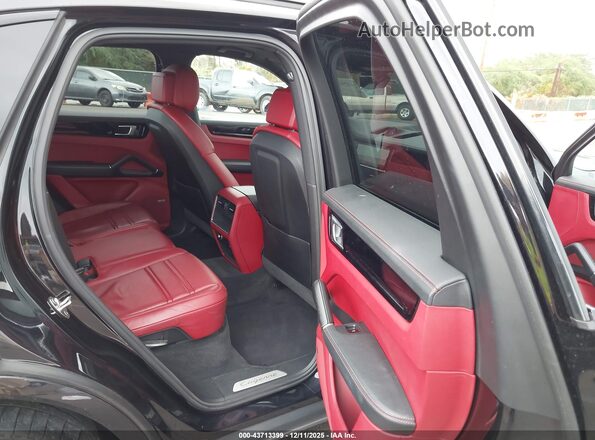 WP1AA2AY6LDA00663 2020 PORSCHE CAYENNE Black Vista de la etiqueta del VIN