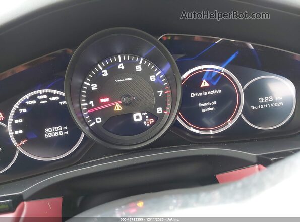 WP1AA2AY6LDA00663 2020 PORSCHE CAYENNE Black Vista de los asientos traseros