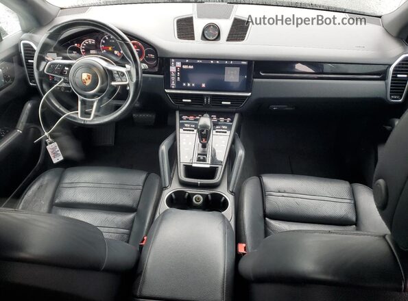 WP1AA2AY6LDA01764 2020 PORSCHE CAYENNE Black Vista del salpicadero