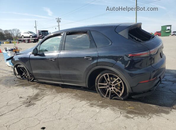 WP1AA2AY7MDA04643 2021 PORSCHE CAYENNE Синий Задняя левая четверть