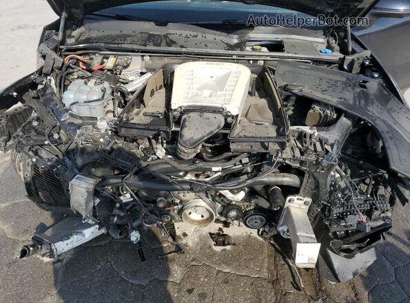 WP1AA2AY7MDA04643 2021 PORSCHE CAYENNE Синий Вид подкапотного пространства