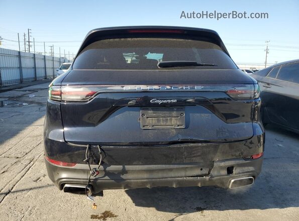 WP1AA2AY8PDA02095 2023 PORSCHE CAYENNE Синий Вид сзади