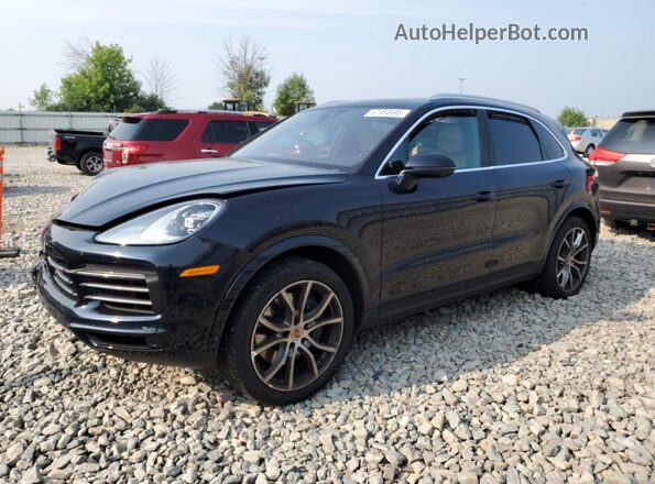WP1AA2AY9PDA01599 2023 PORSCHE CAYENNE Black Przód lewy