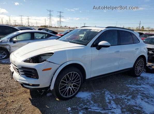 WP1AA2AY9PDA04874 2023 PORSCHE CAYENNE Белый Передняя левая четверть