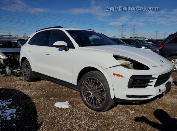 WP1AA2AY9PDA04874 2023 PORSCHE CAYENNE Белый Передняя правая четверть