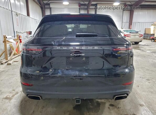 WP1AA2AYXMDA06256 2021 PORSCHE CAYENNE Black Հետևի տեսք