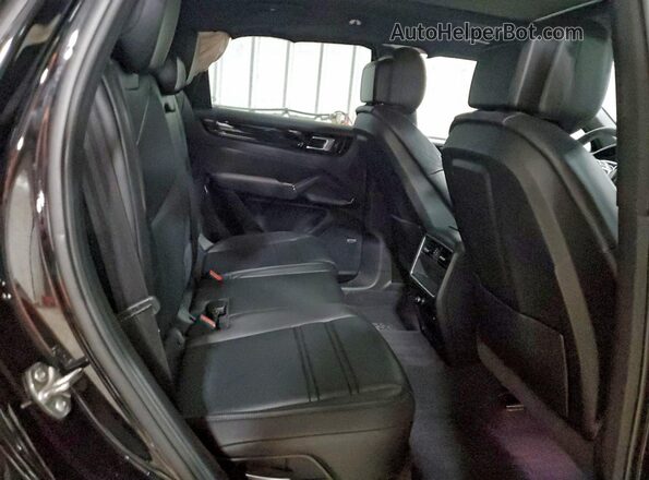 WP1AA2AYXMDA06256 2021 PORSCHE CAYENNE Black Սալոնի հետևի տեսք