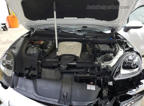 WP1AA2AYXMDA07858 2021 PORSCHE CAYENNE White ძრავის განყოფილების ხედი