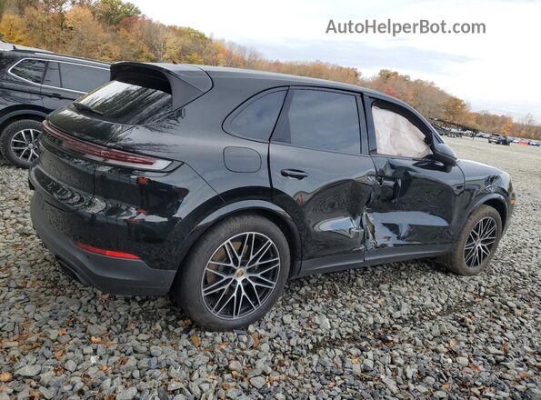 WP1AA2AYXRDA09553 2024 PORSCHE CAYENNE Черный Задняя правая четверть