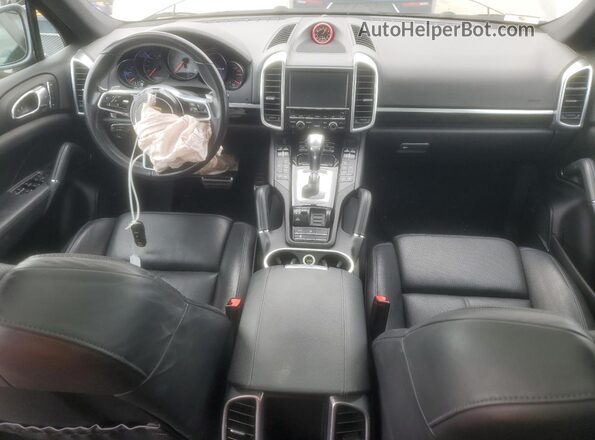 WP1AB2A21GLA93967 2016 PORSCHE CAYENNE Серый Вид панели приборов
