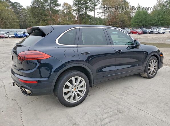 WP1AB2A28HLA52012 2017 PORSCHE CAYENNE Blue Tył prawy
