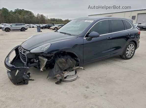 WP1AB2A28HLA52012 2017 PORSCHE CAYENNE Blue Przód lewy