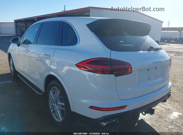 WP1AB2A29JLA60397 2018 PORSCHE CAYENNE White Tył lewy