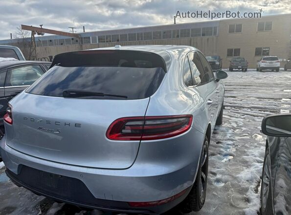 WP1AB2A50GLB54364 2016 PORSCHE MACAN Серебряный Вид спереди