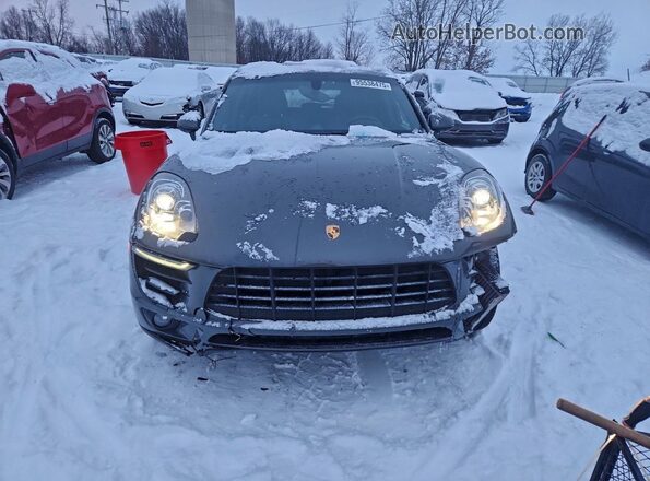 WP1AB2A51GLB40747 2016 PORSCHE MACAN Серый Вид спереди