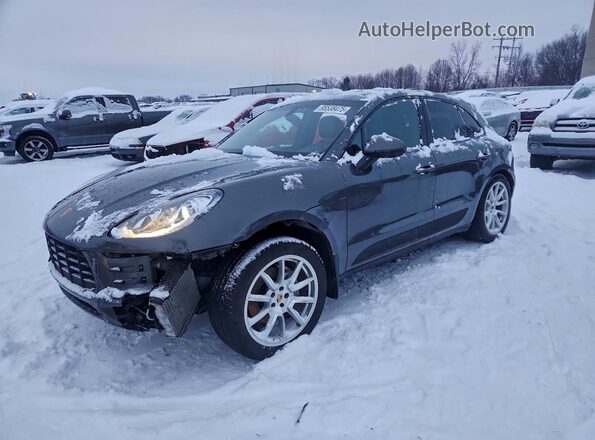 WP1AB2A51GLB40747 2016 PORSCHE MACAN Серый Передняя левая четверть