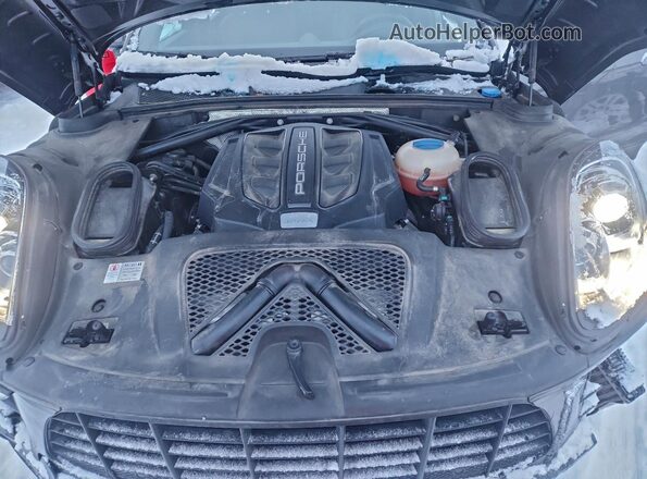 WP1AB2A51GLB40747 2016 PORSCHE MACAN Серый Вид подкапотного пространства