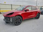 2021 Porsche Macan S Красный vin: WP1AB2A53MLB32161