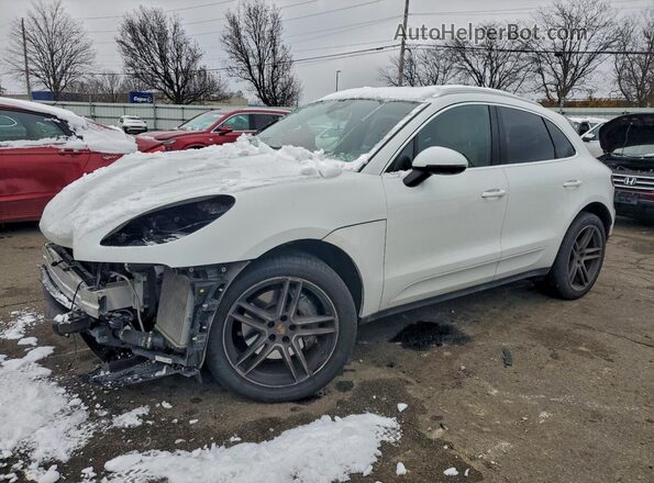 WP1AB2A54MLB30869 2021 PORSCHE MACAN White Przód lewy