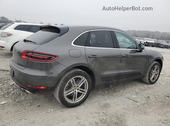 WP1AB2A56GLB57351 2016 PORSCHE MACAN Серый Задняя правая четверть