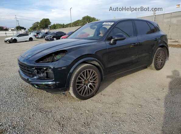 WP1AB2AY5KDA61935 2019 PORSCHE CAYENNE Синий Передняя левая четверть