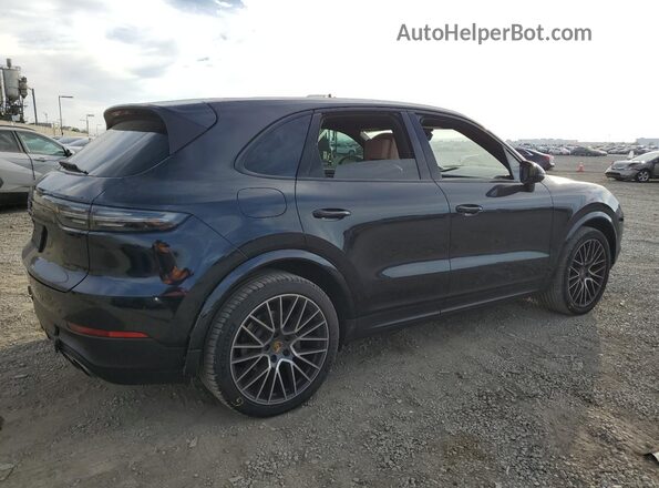 WP1AB2AY5KDA61935 2019 PORSCHE CAYENNE Синий Задняя правая четверть