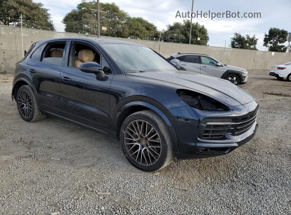 WP1AB2AY5KDA61935 2019 PORSCHE CAYENNE Синий Передняя правая четверть