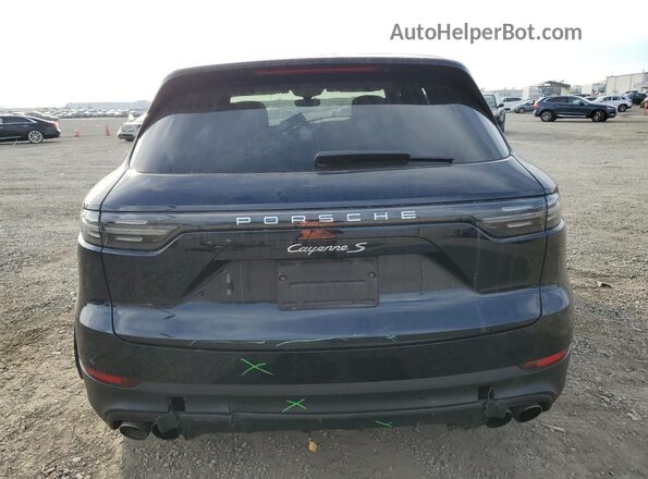 WP1AB2AY5KDA61935 2019 PORSCHE CAYENNE Синий Вид сзади