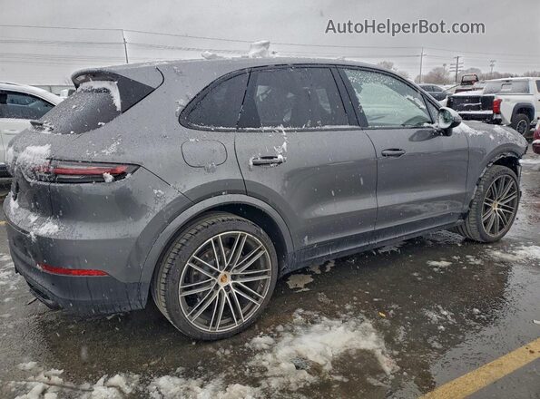 WP1AB2AY6KDA65590 2019 PORSCHE CAYENNE Серый Задняя правая четверть