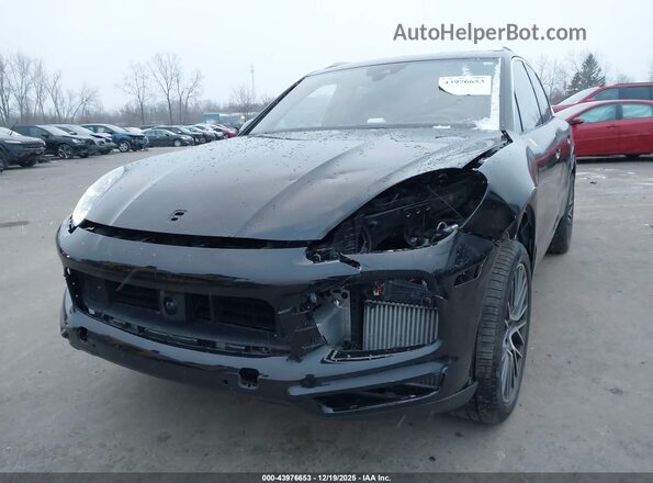 WP1AB2AY9LDA28177 2020 PORSCHE CAYENNE Black Vista tres cuartos delantera izquierda