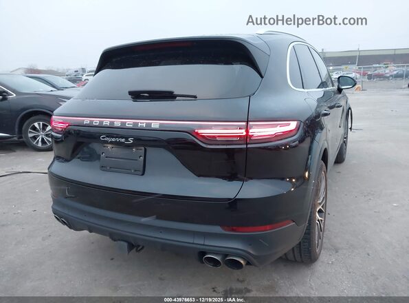 WP1AB2AY9LDA28177 2020 PORSCHE CAYENNE Black Trasero derecho