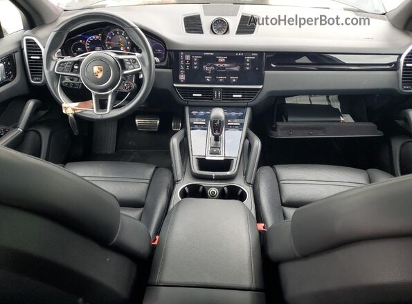 WP1AB2AYXKDA61316 2019 PORSCHE CAYENNE Черный Вид панели приборов