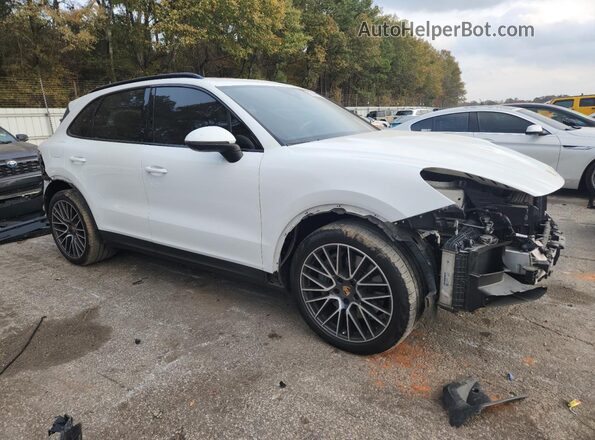 WP1AB2AYXLDA28883 2020 PORSCHE CAYENNE White Przód prawy