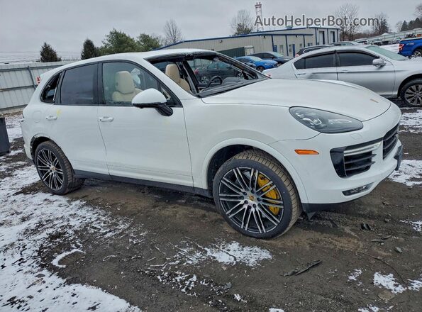 WP1AC2A27GLA86602 2016 PORSCHE CAYENNE Белый Передняя правая четверть