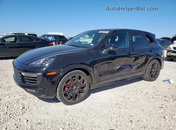 WP1AD2A28GLA72320 2016 PORSCHE CAYENNE Черный Передняя левая четверть