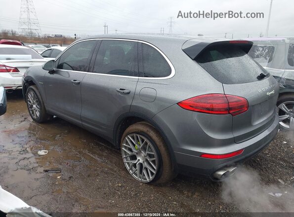 WP1AE2A25GLA60784 2016 PORSCHE CAYENNE Серый Задняя левая четверть