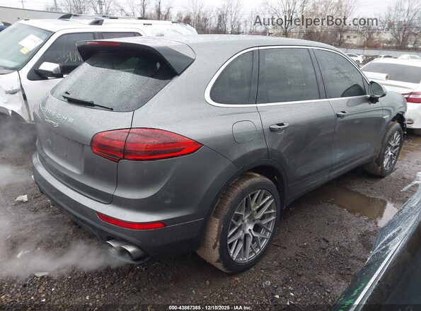 WP1AE2A25GLA60784 2016 PORSCHE CAYENNE Серый Задняя правая четверть