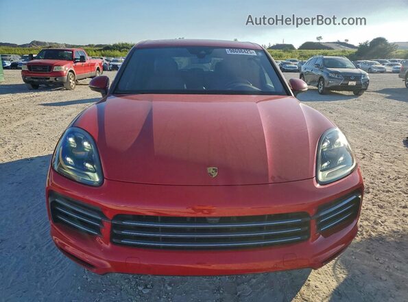 WP1AE2AY2MDA24223 2021 PORSCHE CAYENNE Red წინა ხედი