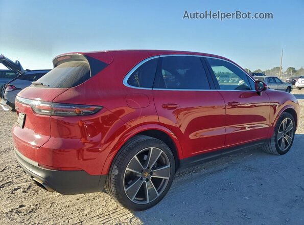 WP1AE2AY2MDA24223 2021 PORSCHE CAYENNE Red უკანა მარჯვენა