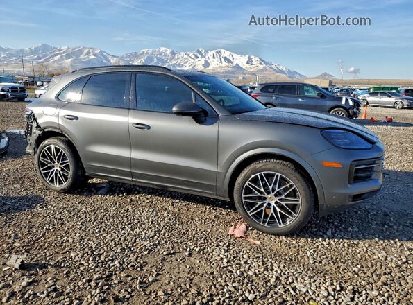 WP1AE2AY9RDA29457 2024 PORSCHE CAYENNE Угольный Передняя правая четверть