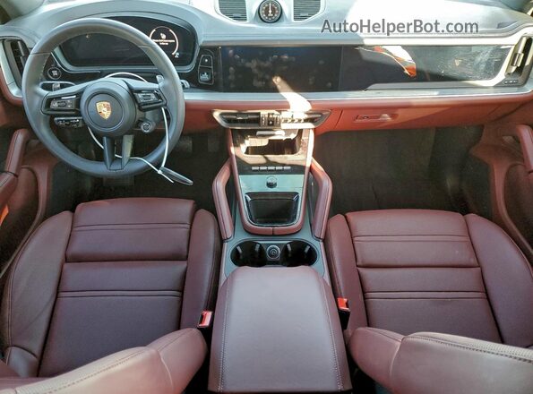 WP1AE2AY9RDA29457 2024 PORSCHE CAYENNE Угольный Вид панели приборов