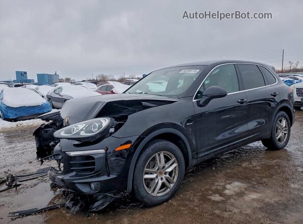 WP1AF2A26GLA40525 2016 PORSCHE CAYENNE Черный Передняя левая четверть
