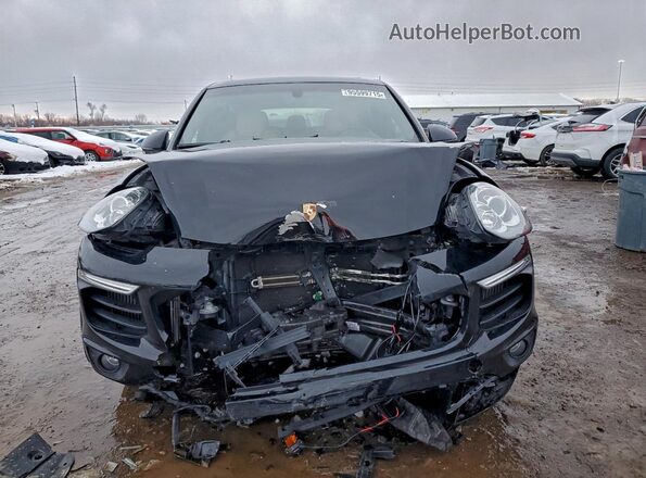 WP1AF2A26GLA40525 2016 PORSCHE CAYENNE Черный Вид спереди