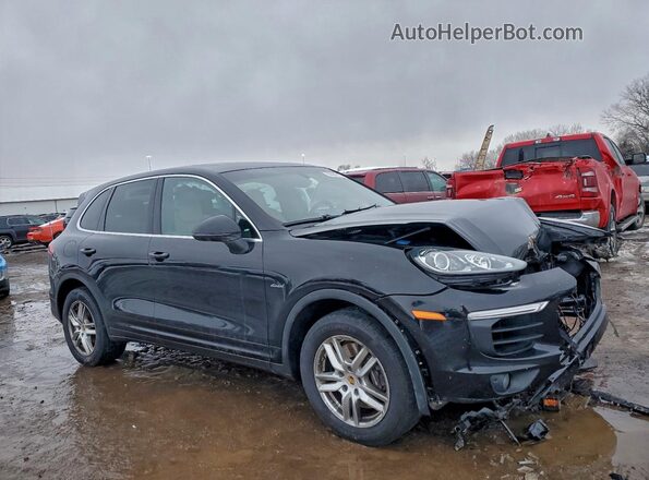 WP1AF2A26GLA40525 2016 PORSCHE CAYENNE Черный Передняя правая четверть