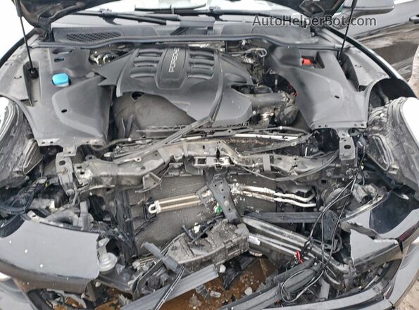 WP1AF2A26GLA40525 2016 PORSCHE CAYENNE Черный Вид подкапотного пространства