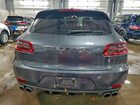 2018 Porsche Macan Turbo Серый vin: WP1AF2A50JLB70821