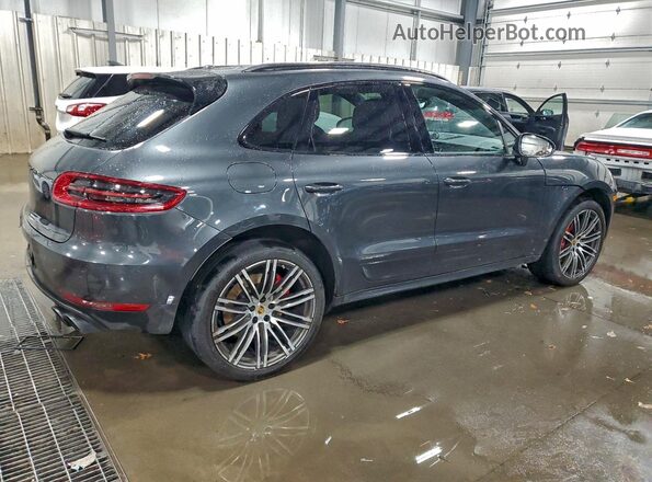 WP1AF2A50JLB70821 2018 PORSCHE MACAN Серый Задняя правая четверть