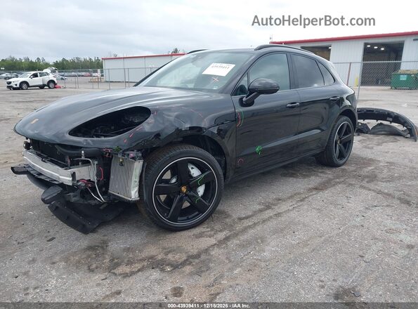 WP1AF2A51MLB60223 2021 PORSCHE MACAN Black Przód lewy