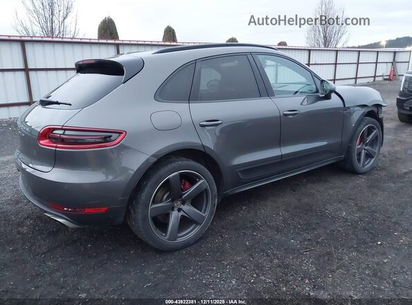 WP1AF2A54GLB91714 2016 PORSCHE MACAN Серый Задняя правая четверть