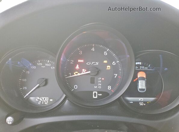 WP1AF2A55PLB56728 2023 PORSCHE MACAN Черный Вид щитка приборов